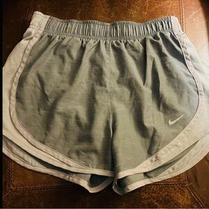 Nike Gray Athletic Shorts Lightweight Performance